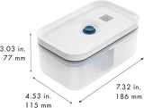 Zwilling Fresh & Save set portapranzo sottovuoto/conservazione frigorifero, 3 pz, plastica, semitrasparente, La Mer Contenitori per alimenti Naty Shop