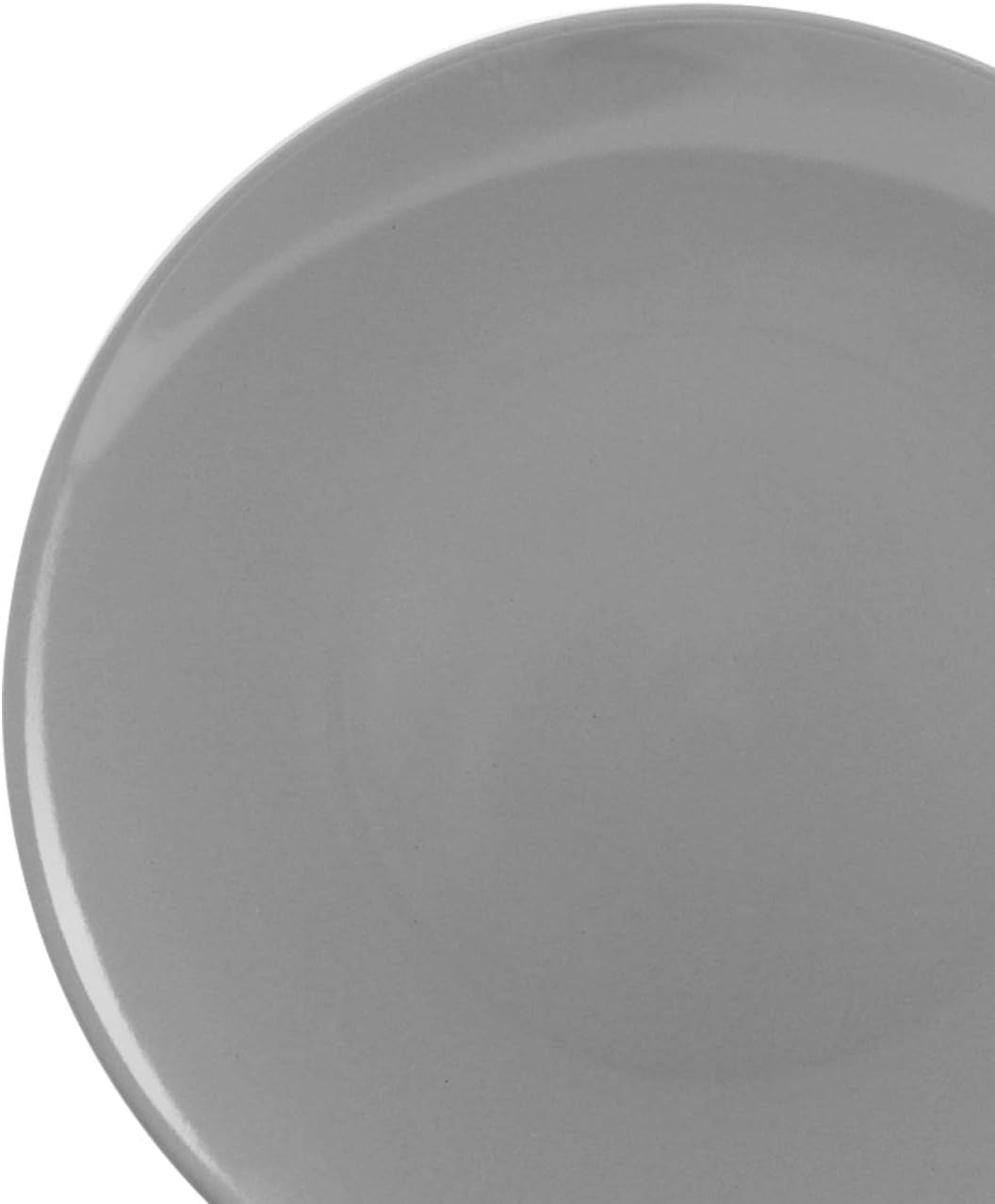Set di stoviglie in gres da 6 porzioni Amazon Basics da 18 pezzi Smoky Grey