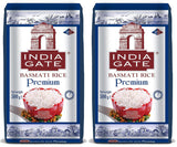 Riso Basmati Premium INDIA GATE – Riso aromatico a grana lunga fine proveniente dall'India, a grana lunga fine (1 x 500 g)