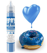 Colorante alimentare liposolubile - Colorante alimentare concentrato a base di olio da 30 ml per set di coloranti alimentari al cioccolato per decorazione di torte, fondente, crema al burro, dolci al forno, artigianato (Blu Navy)