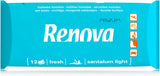 Salviette umidificate Renova - 12 salviette umidificate e profumate