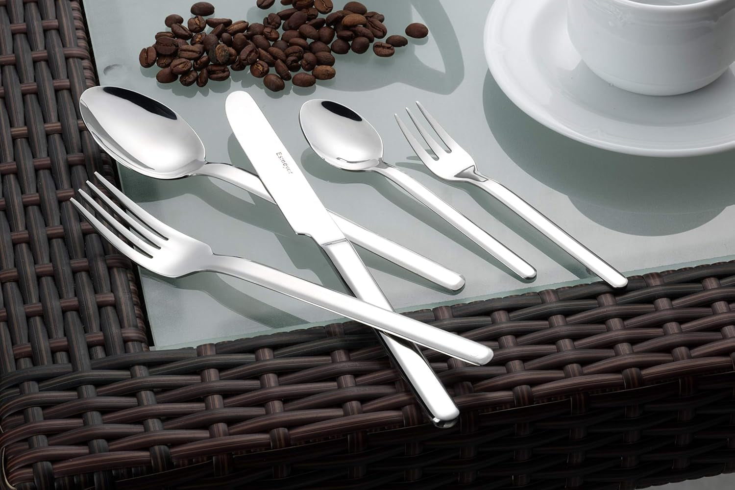 Set posate Bettina lucide lucide 30 pezzi Kitchen Naty Shop