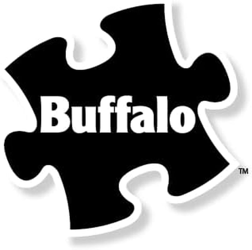 Buffalo Games - Aimee Stewart - Merry Mushroom Village Picnic - Puzzle da 1000 pezzi per adulti, puzzle impegnativo, perfetto per serate di gioco - Dimensioni già pronte 26,75 x 19,75 cm Puzzle Naty Shop