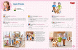 HABA 306147 - Little Friends Playset Nonni, Bambole flessibili e Animali dai 3 anni in su, Multicolore