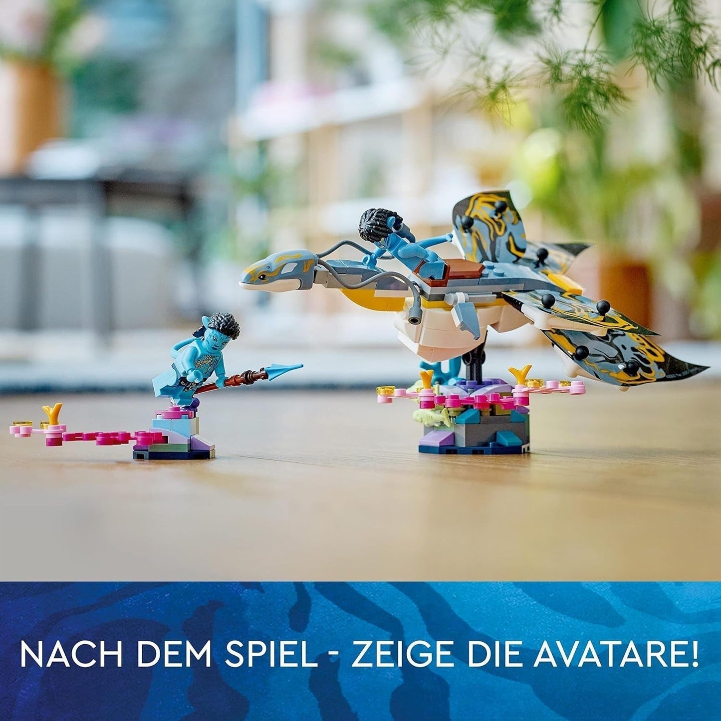 LEGO Avatar La scoperta di Ilu Percorso acquatico Giocattolo costruibile con figura subacquea Collezione Pandora Set per bambini e appassionati di cinema da 8 anni in su 75575 Set da costruzione Besuche den LEGO-Store