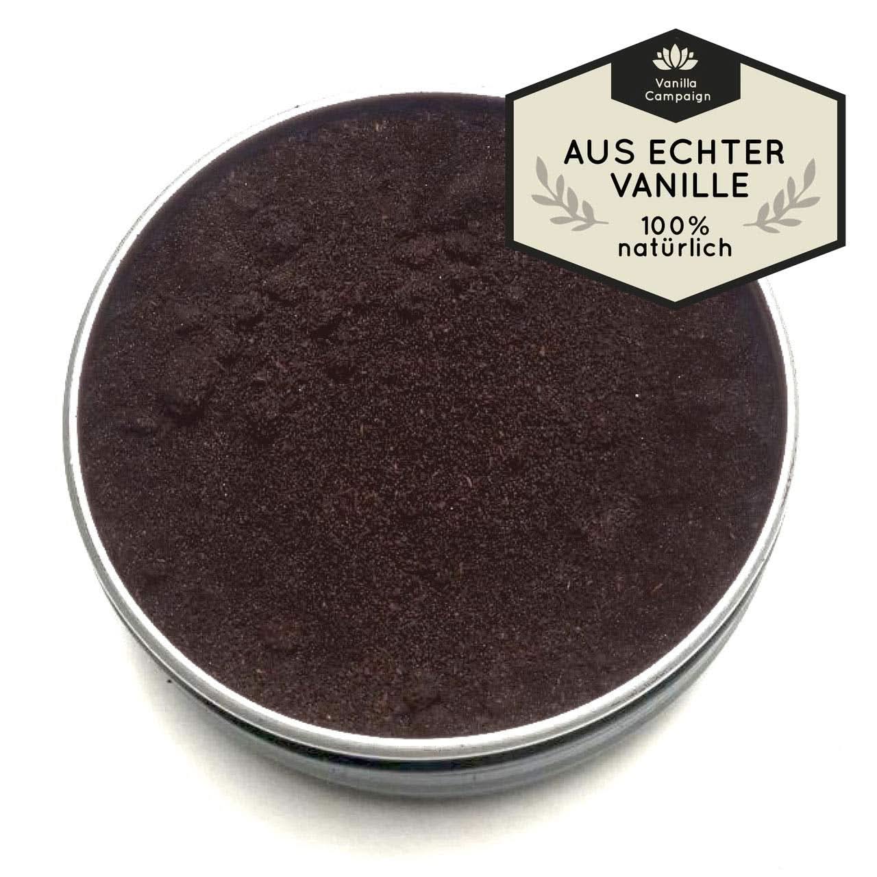 Vaniglia in polvere premium da veri baccelli di vaniglia, naturale, senza zucchero, senza additivi, commercio equo e solidale, vegana (40G senza confezione) da Vanilla Campaign® Aromas Naty Shop 40 grammi
