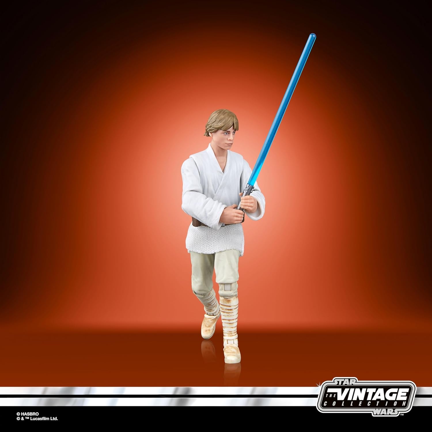 Collezione vintage Star Wars Landspeeder e Luke Skywalker, action figure e veicolo Star Wars: Una nuova speranza, action figure da 9,5 cm Naty Shop