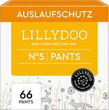 Pantaloni skin friendly LILLYDOO taglia 5 (12-17 kg) scatola mensile (105 pezzi)
