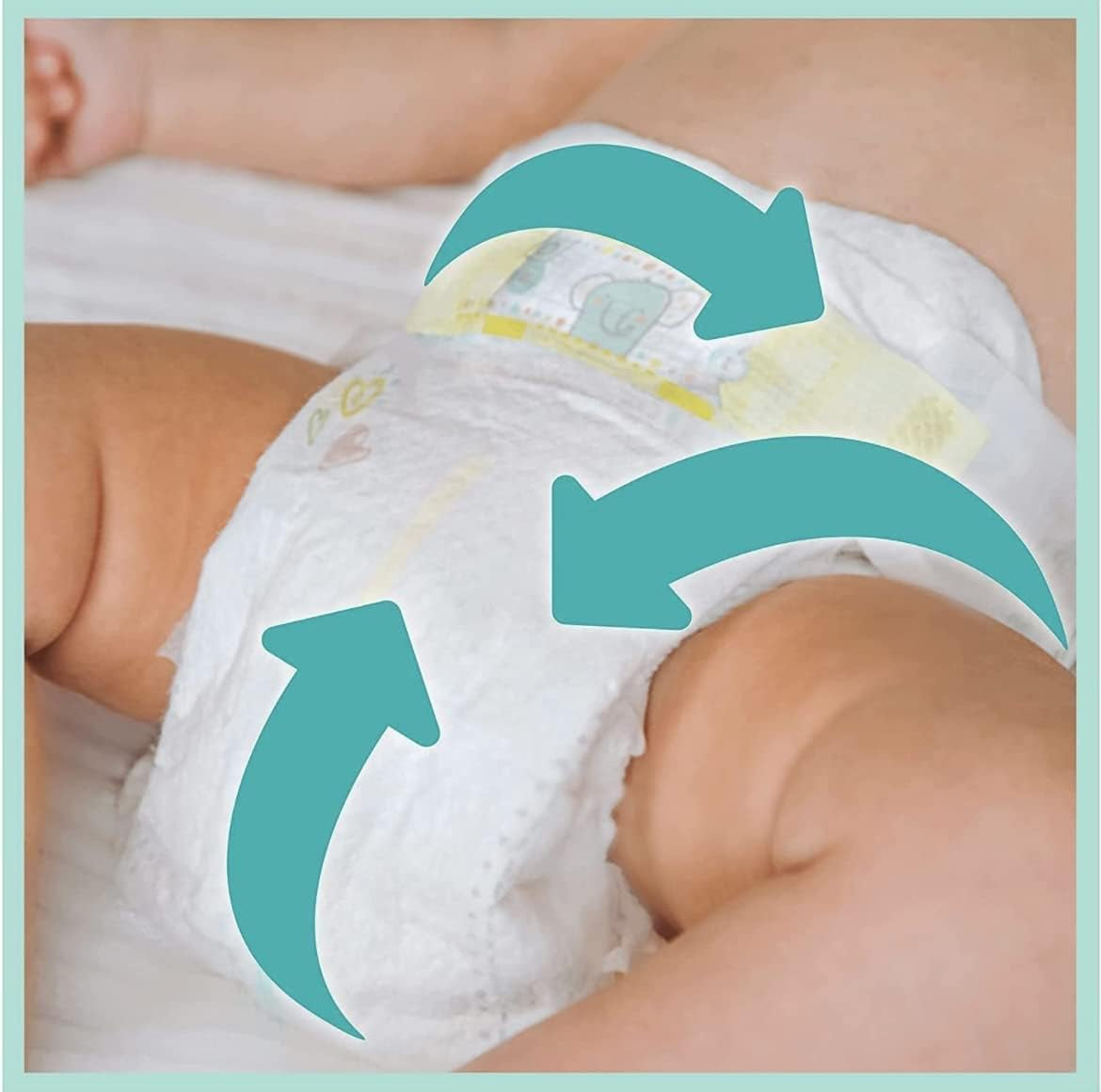 Pannolini PAMPERS Baby-DRY taglia 7 123