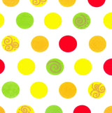 Papstar 11374 Fazzoletti 1 cartone 10 X 20 pezzi, 3 strati, 1/4 pieghe, 33 X 33 cm "Palle"