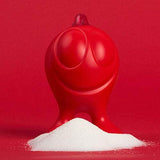 Dosatore zucchero Alessi "GINO ZUCCHINO" in resina termoplastica, rosso