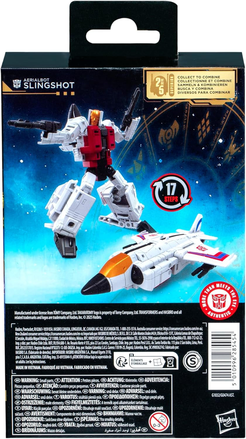 Transformers Age of the Primes Deluxe-Class Aerialbot Slingshot Action Figure Action figure Naty Shop