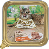 Mister Nassfutter für ausgewachsene Katzen, Turkey, Line Pastete und Fleisch in Stücken, totale 3,2 kg (32 Becher x 100 g)