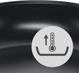 WMF Devil set di padelle 2 pezzi, padella per induzione 24, 28 cm, acciaio inossidabile Cromargan, rivestimento in ceramica, resistente al forno Pentole e Padelle Naty Shop