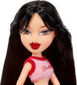 Bratz esce! - Giada - 1 bambola da collezione con accessori, vestito, borsa, occhiali da sole e spazzola - Giocattolo per bambini - Dai 6 anni in su, Rosso