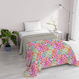 Fantasy Italian Bedding Microfibra Estate 1,5 Letti Murrine Trapunte e Trapunte Naty Shop Primavera 1 Posto E Mezzo