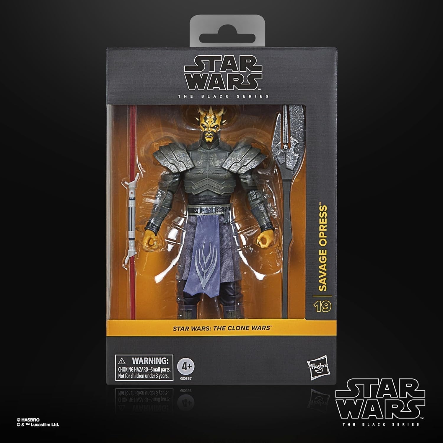 Star Wars Black Series Savage Opress, Star Wars: The Clone Wars Deluxe Figura da collezione (15 Cm) Action figures Naty Shop