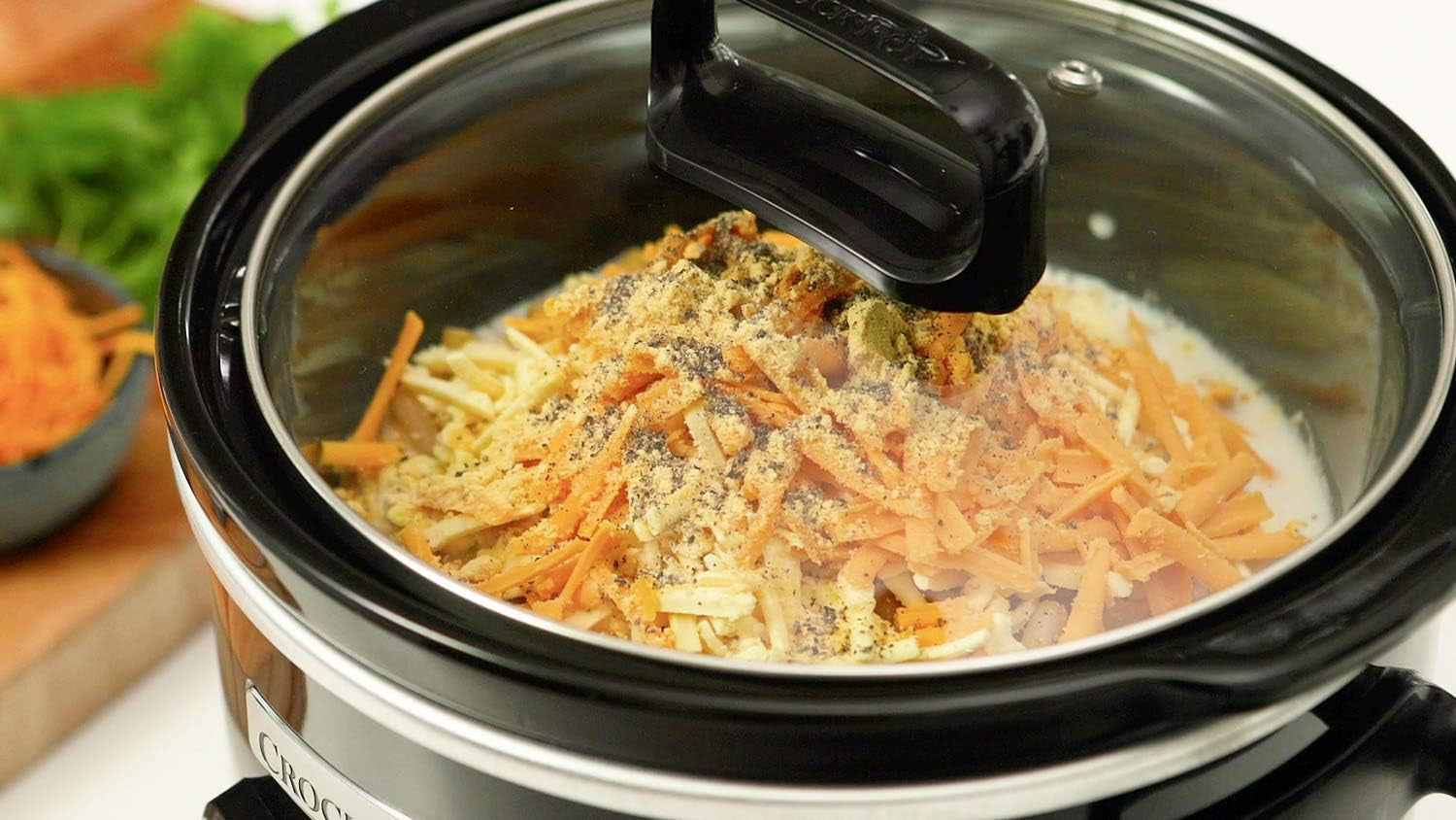 Slow Cooker digitale Crockpot, funzione mantenimento in caldo, 2,4 litri (1-2 persone) Slow Cooker Naty Shop