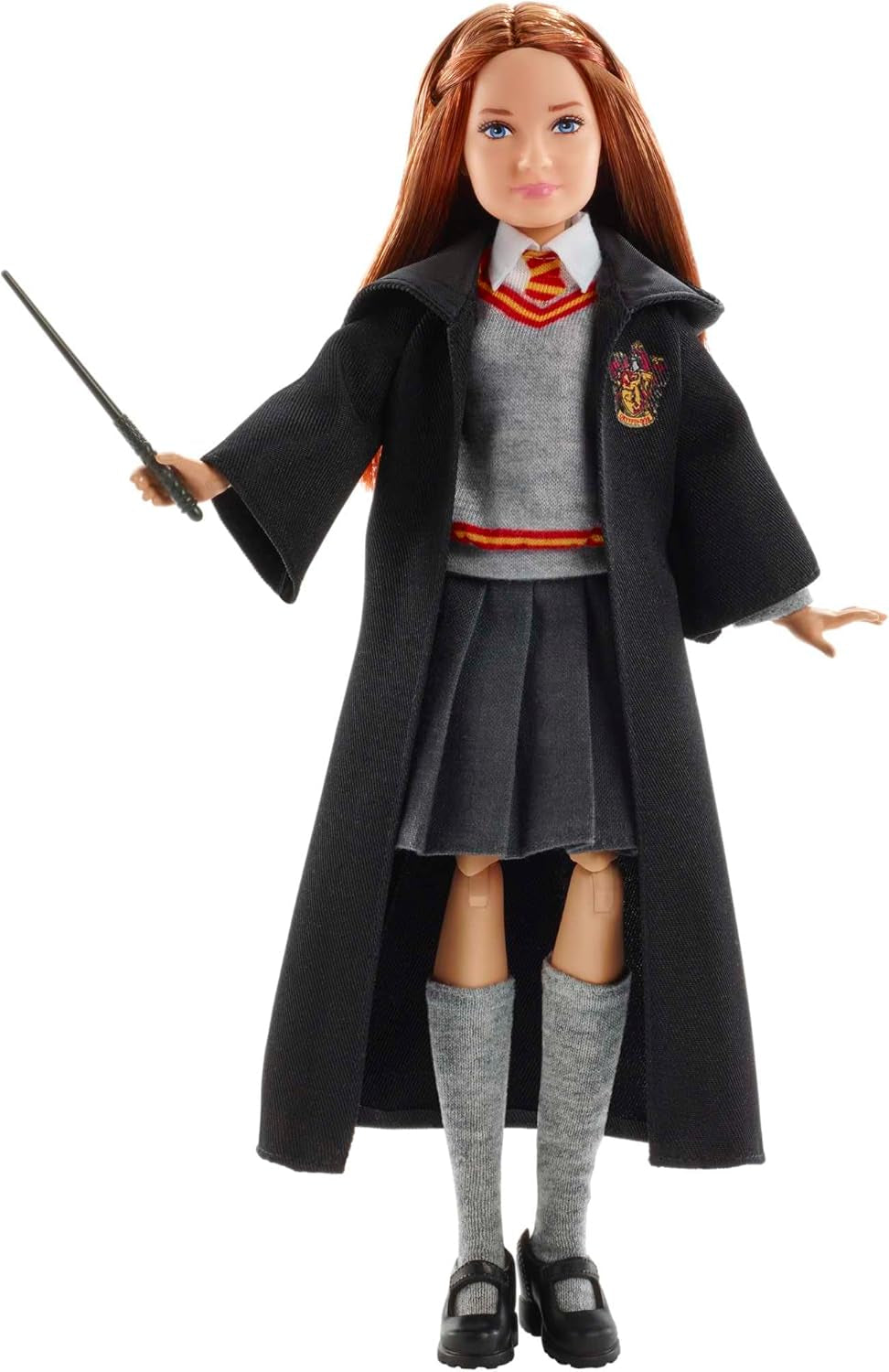 HARRY POTTER Calendario dell'Avvento di Grifondoro - 24 storie, sorprese magiche, sala comune di Hogwarts, volto realistico, per fan dai 6 anni in su, HND80 bambole Ginny Weasley Naty Shop