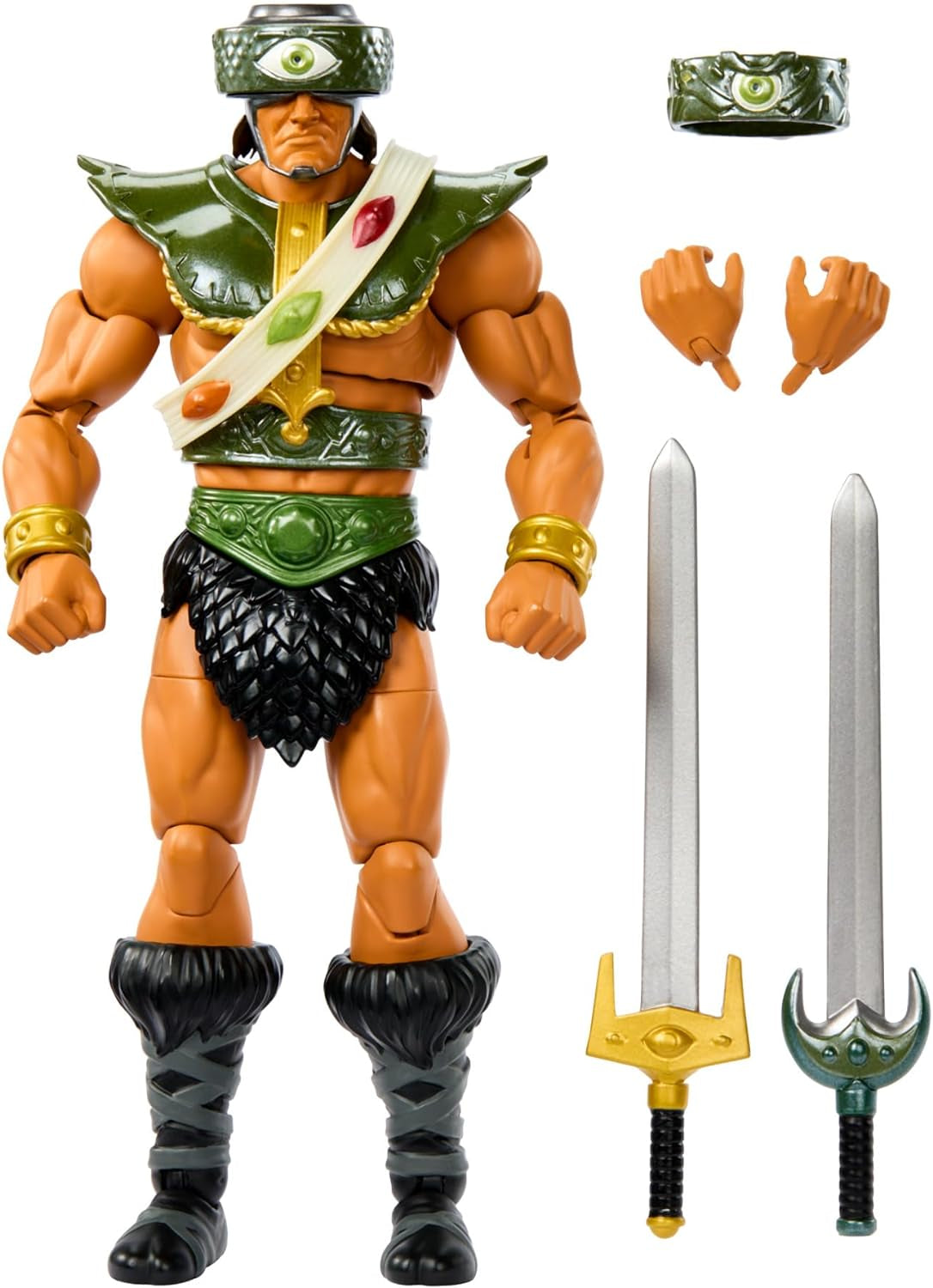 Masters of the Universe Masterverse New Eternia Tri-Klops Action Figure Deluxe Figura da collezione con 30 punti di movimento e accessori Motu Toy HYC52 Action Figures Naty Shop Titolo predefinito
