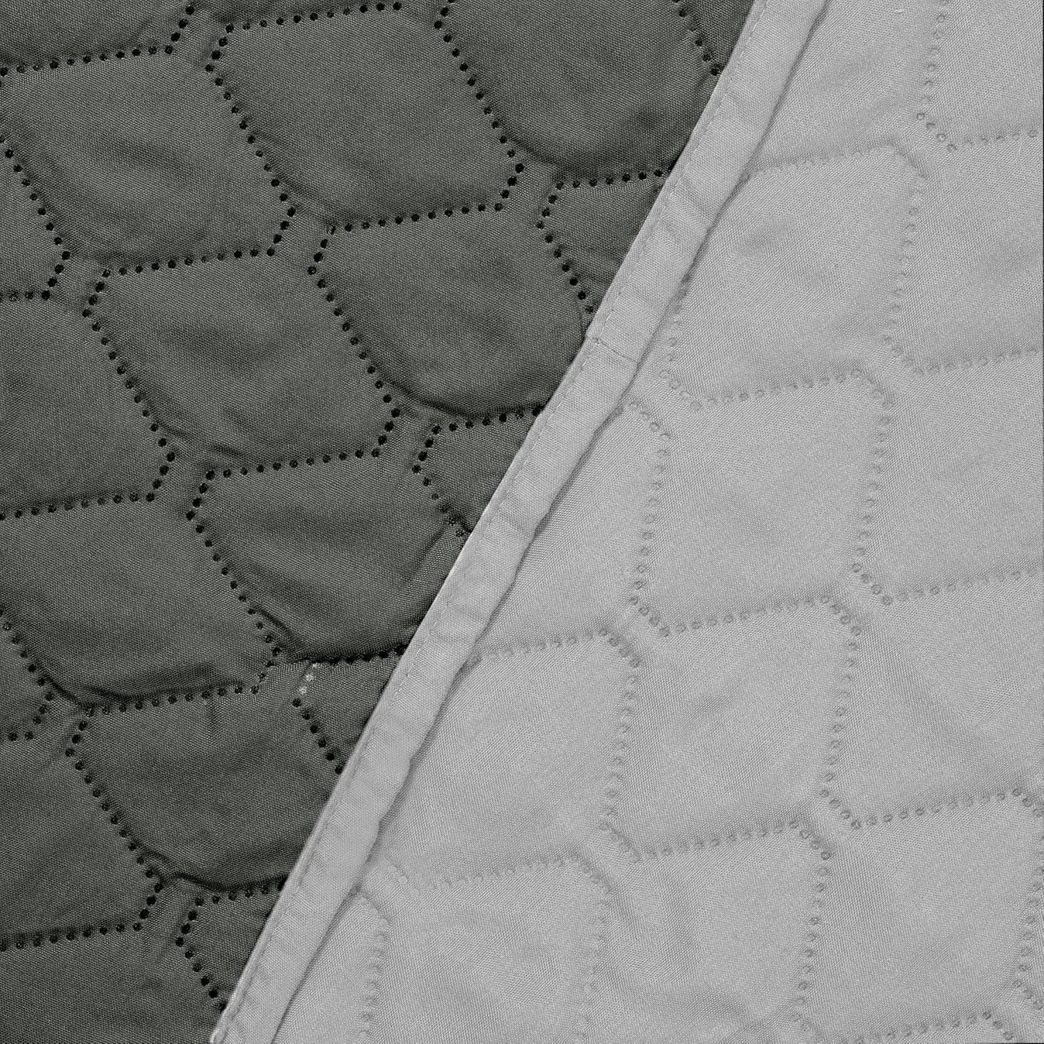 Decoking Copriletto 200 X 220 Cm Grafite Antracite Grigio Argento Copriletto double face di facile manutenzione Axel Beds and Blankets Besuche den DecoKing-Store
