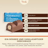 Venchi - Tavolette di cioccolato al latte e nocciole - Zucchero 70% - Praline con Nocciole Piemonte IGP intere, 1 kg - Senza glutine