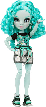 Rainbow High Shadow High Series 3 - Berrie Skies - Bambola alla moda verde - Abito alla moda e oltre 10 accessori di gioco colorati - Ideale per bambini di 4-12 anni e collezionisti