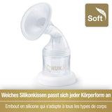 Tiralatte elettrico doppio NUK Nature Sense | Con batteria, display LCD 2X contenitori per latte materno da 150 ml Accessori Alimentazione e Allattamento Bebe Naty Shop