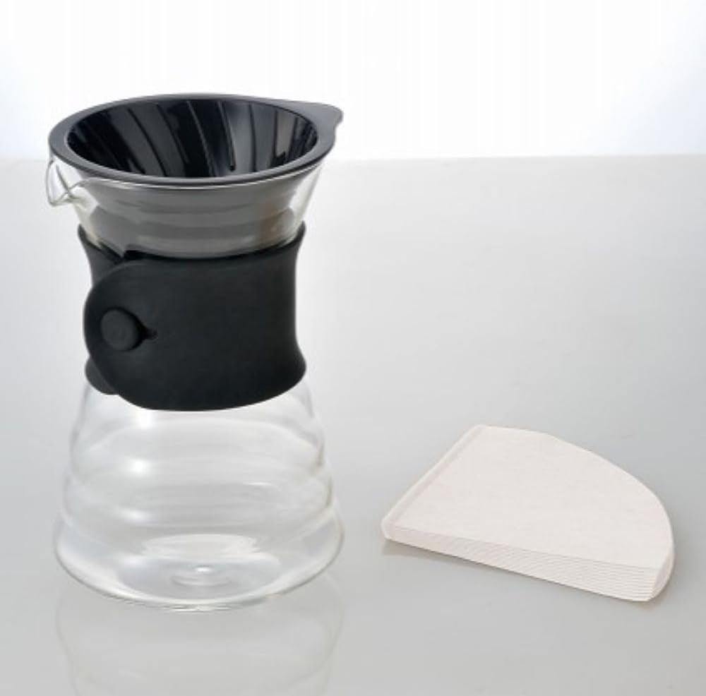 VDD-02B VD 700 ml V60 Decanter con gocciolatoio, per 2-3 tazze, trasparente
