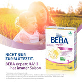 BEBA Expert HA 2 Latte di proseguimento dopo 6 mesi, omogeneizzato con proteine ​​idrolizzate, solo lattosio, senza olio di palma, confezione da 6 (6 x 550 g) Naty Shop