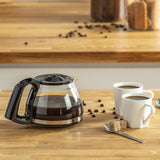 FG150813 Caffettiera Subito, 6 tazze, Nero/Acciaio inox