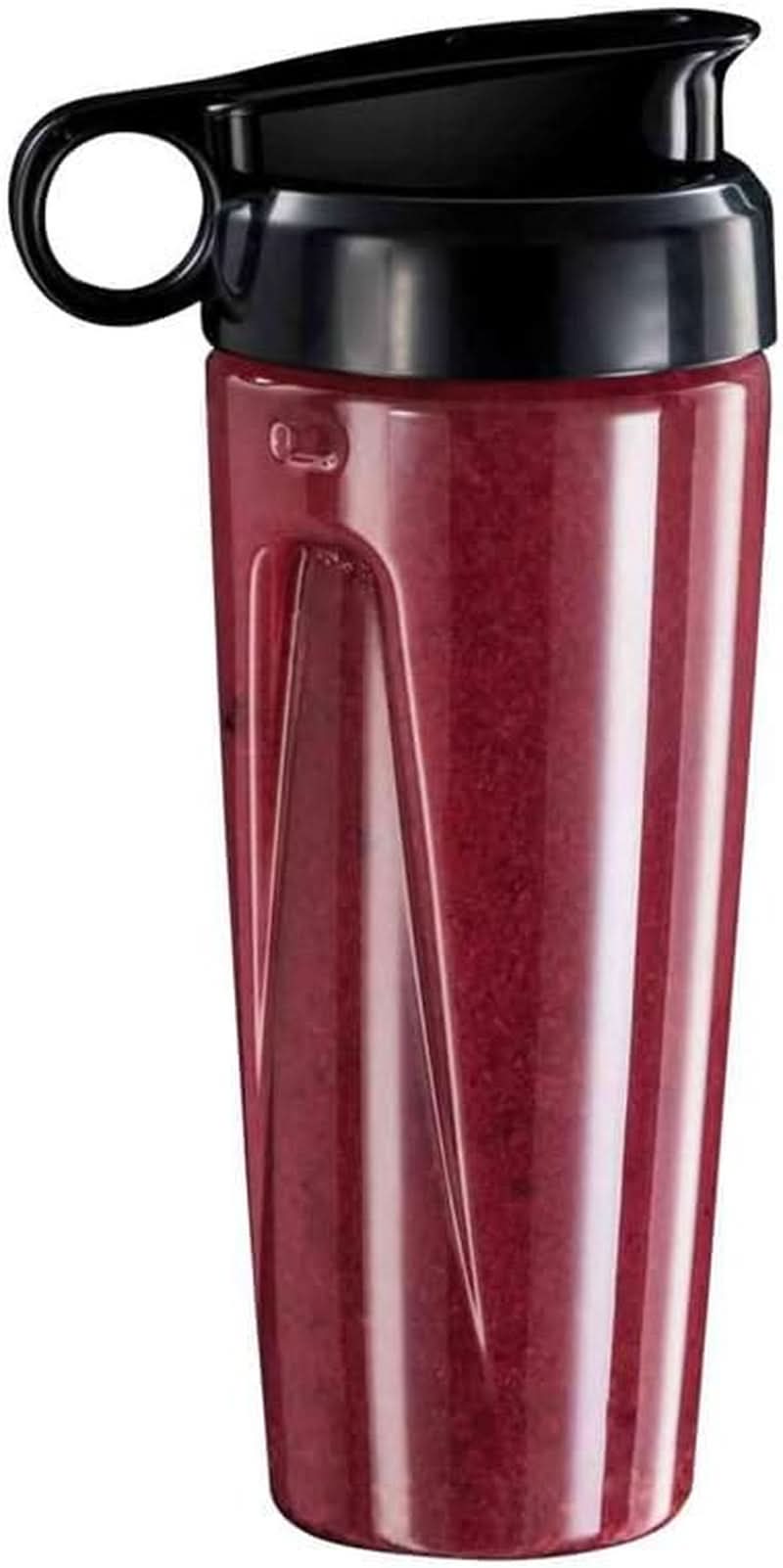 Russell Hobbs Robot da cucina 2 in 1 [mixer in vetro da 1,5 l e mini frullatore da 0,6 l -To-Go-Trinkflasche Inkl. Deckel] Spülmaschinenfest, Impuls-/Ice-Crush Funktion, Becher BPA Frei, Edelstahl 23821-56 Kitchen Naty Shop To-Go Trinkflasche