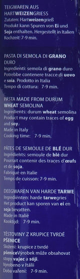 Pasta Spaghetti N. 5, conf. da 20 (20 x 500g)