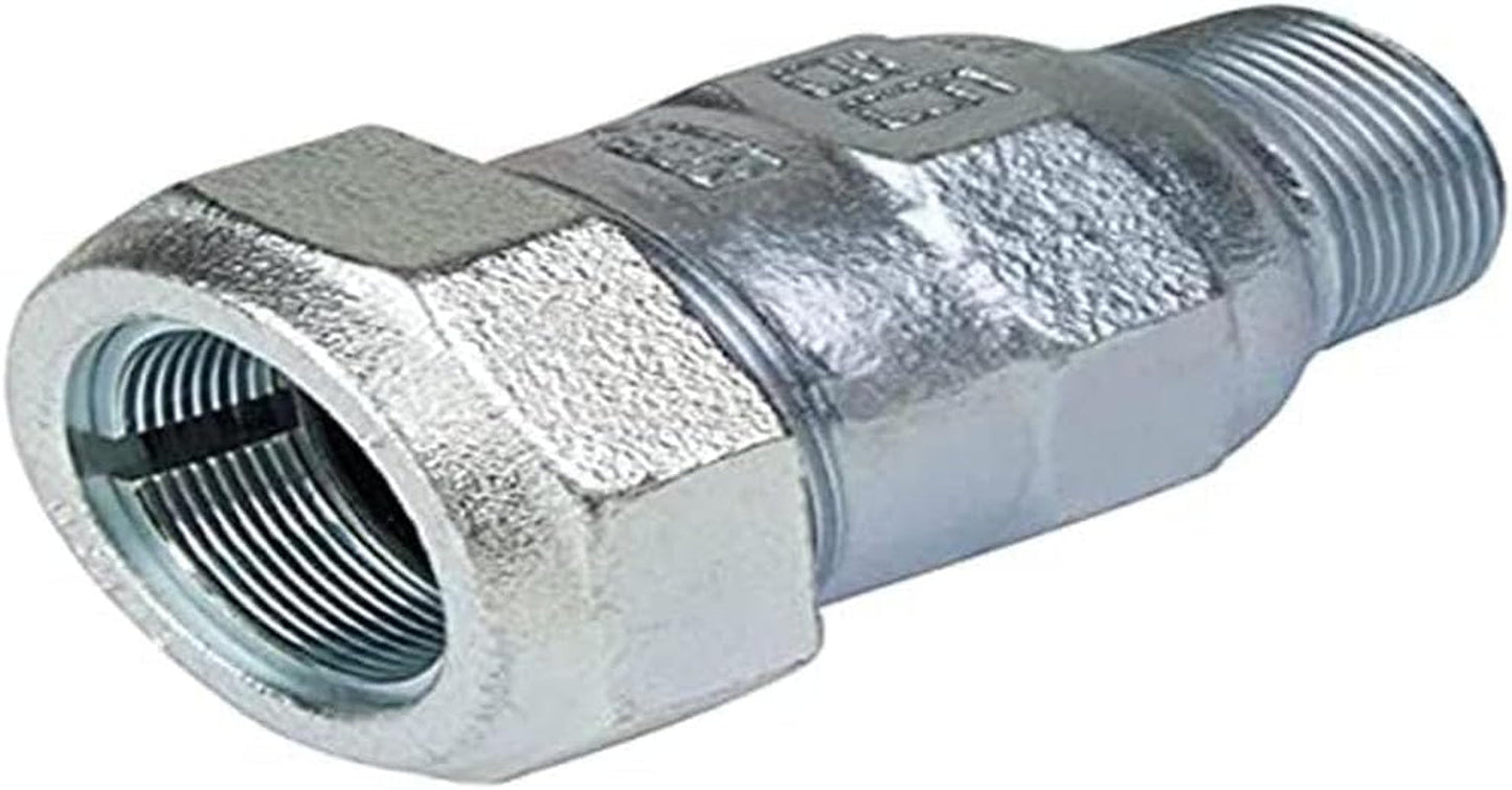 Connettore a morsetto in ghisa malleabile A, 3/4 pollici x 26,9 mm, 01.150.00.02