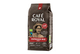 Café Royal Bio Espresso Perù – 100% Arabica Kaffeebohnen, aroma intenso, dunkle Röstung, Stärke 4/5, Bio & Fairtrade, 500 g ganze Bohnen