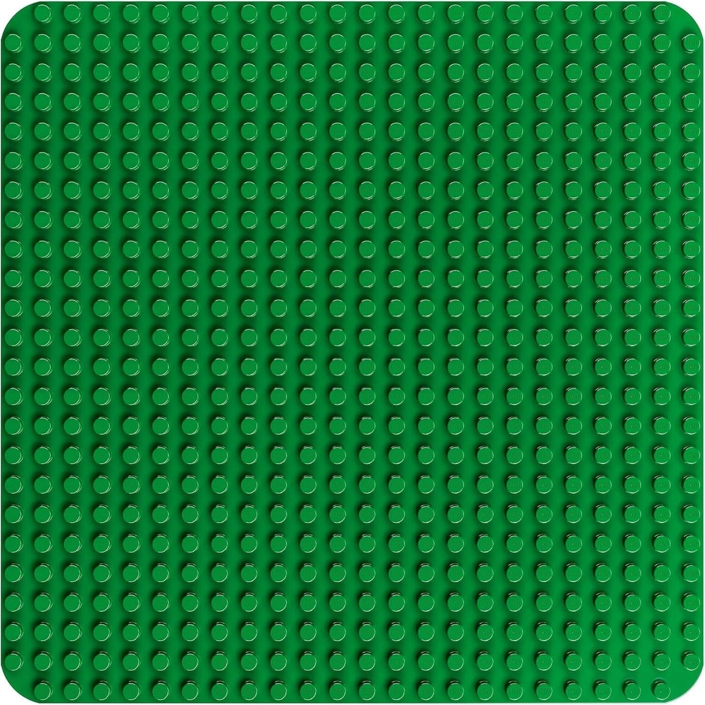 Pannello da costruzione LEGO DUPLO verde, Giocattolo da costruzione per bambini a partire da 18 mesi, Per esporre modelli, Permette ai bambini in età prescolare di costruire in modo creativo e giocare con fantasia, Giocattolo educativo 10460 Set da costruzione Besuche den LEGO-Store