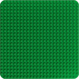 Pannello da costruzione LEGO DUPLO verde, Giocattolo da costruzione per bambini a partire da 18 mesi, Per esporre modelli, Permette ai bambini in età prescolare di costruire in modo creativo e giocare con fantasia, Giocattolo educativo 10460 Set da costruzione Besuche den LEGO-Store