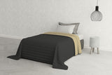 Biancheria da letto italiana Estivo letto singolo, lino, Acqua, 170 X 270 Cm