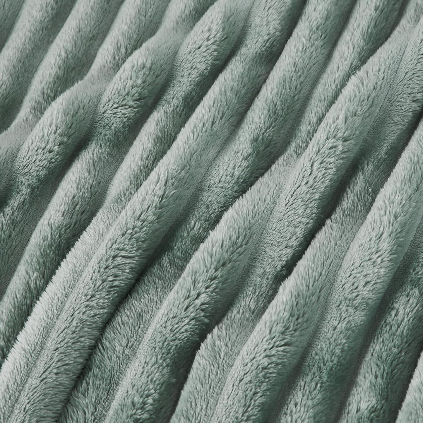 BEDSURE Coperta in pile verde salvia per divano - Coperte super morbide e accoglienti per donne, piccola coperta carina per ragazze, letti e coperte 127 x 152 cm Beuche den BEDSURE-Store