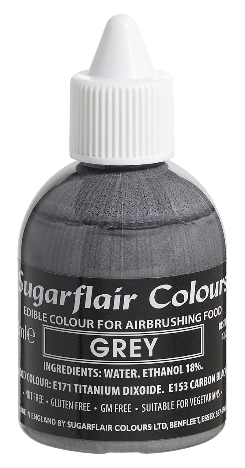 Sugarflair Colorante alimentare rosso intenso - colorante alimentare liquido commestibile, colorante aerografo per torte, muffin, glassa e decorazioni per torte - 60 ml