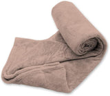 Coperta morbida | Plaid | Tocco morbido | 130 X 160 cm | Trapunte e trapunte Cipria Naty Shop