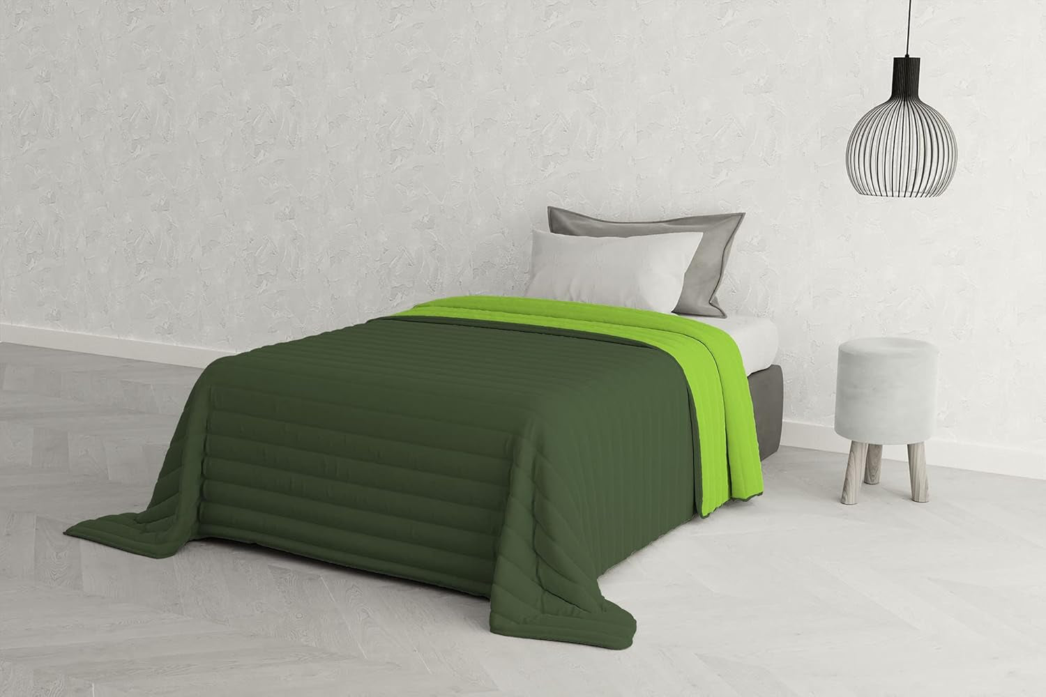 Biancheria da letto italiana Estivo letto singolo, lino, Acqua, 170 X 270 Cm Trapunte e trapunte Naty Shop Greetings 170 X 270 Cm
