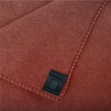 Coperta Zoeppritz colore: Rosso, Realizzata in 65% Poliestere, 35% Viscosa, Misura: 160X200 Cm, 103291-851-160X200 Letti e coperte 'zoeppritz since 1828'
