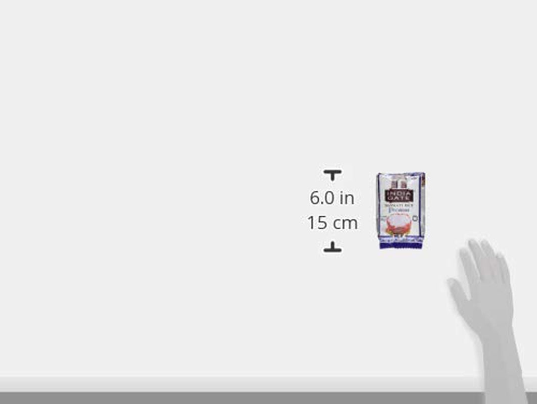 Riso Basmati Premium INDIA GATE – Riso aromatico a grana lunga fine proveniente dall'India, a grana lunga fine (1 x 500 g)