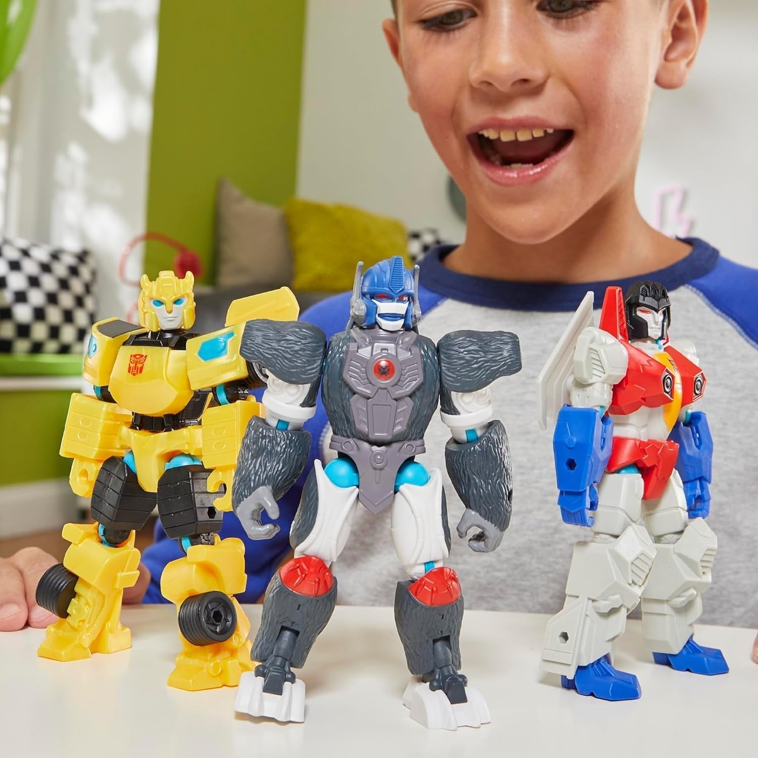 Transformers Mixmashers Starscream Action Figure personalizzabili e accessori Action Figures Naty Shop