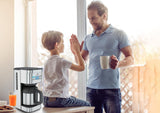 SYBF-CM025 Caffettiera calda, acciaio inossidabile, 1,2 litri, acciaio inossidabile