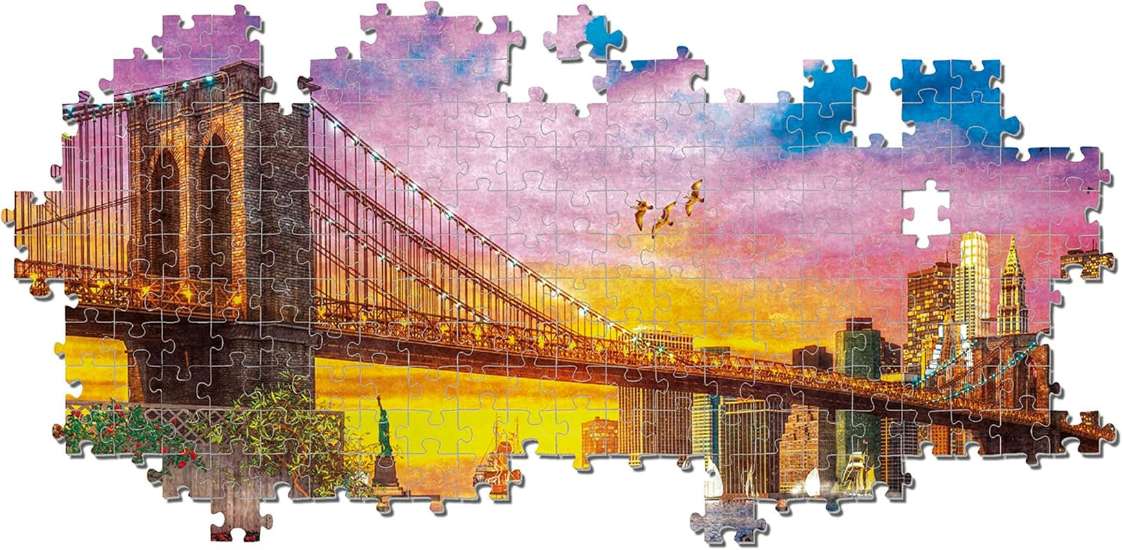 Clementoni - Collezione 33552 - Manhattan Balcony Sunset, Puzzle 3000 pezzi per adulti e bambini 10 anni, gioco di abilità per tutta la famiglia Puzzle Naty Shop