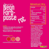 Decocino Neon Pasta Alimentare Rosso - Colorante alimentare ad alto dosaggio - Per colorare torte, muffin, cupcakes - Insapore