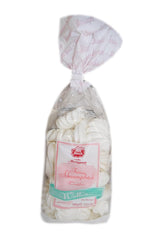 Marshmallow bianchi pregiati, ondulati, di qualità, 100 g