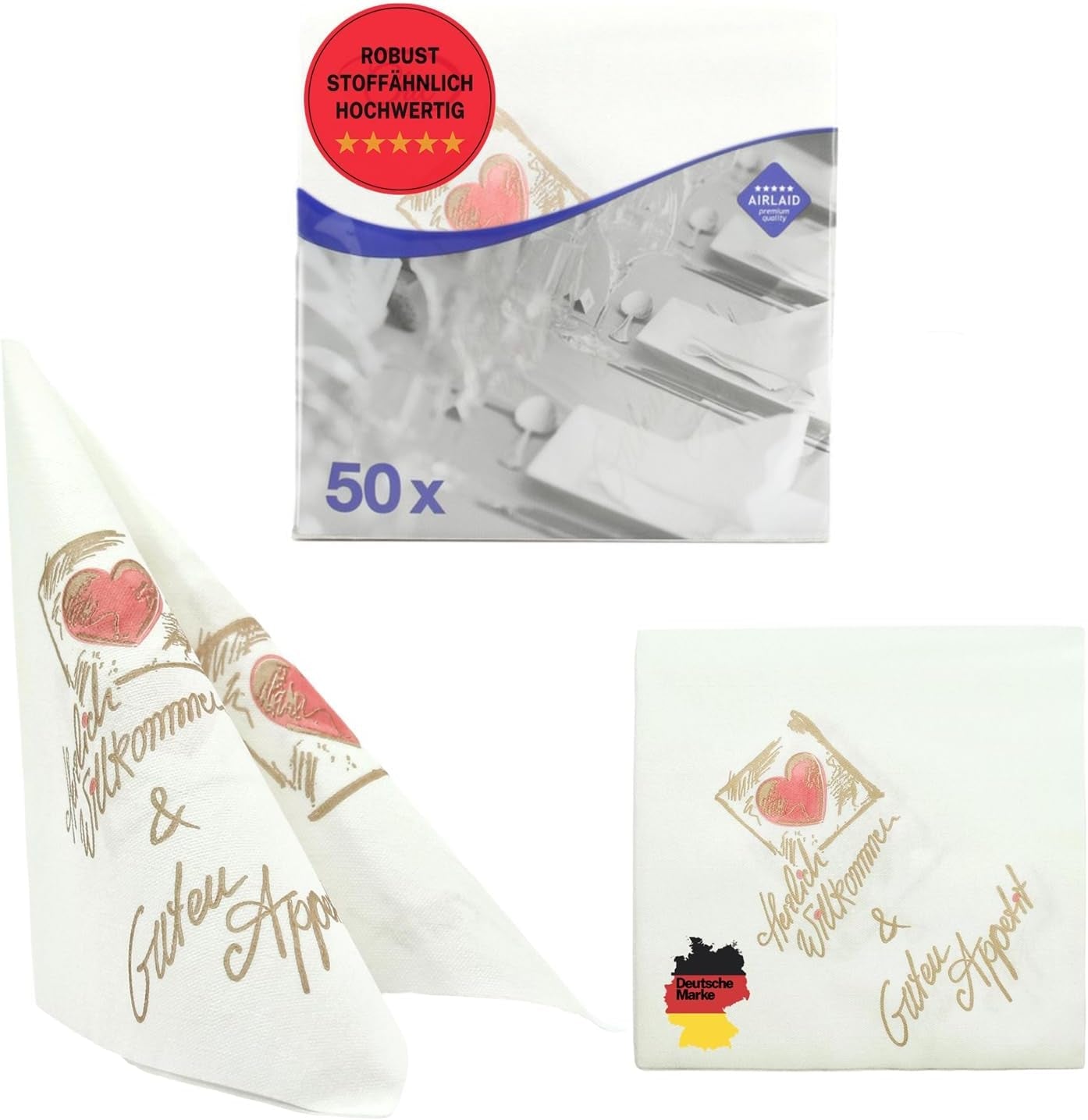 50 Tovaglioli Aroba Airlaid Aspetto Tessuto 19 COLORI 40X40 Cm 1/4 Piega Tovaglioli Matrimonio Aspetto Tessuto Di Alta Qualità Per Anniversari Hotel Catering Vacanze Natale Matrimonio Rosa